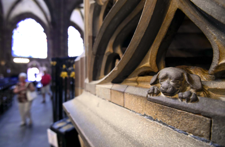 Le chien de Geiler, gardien de cathédrale !