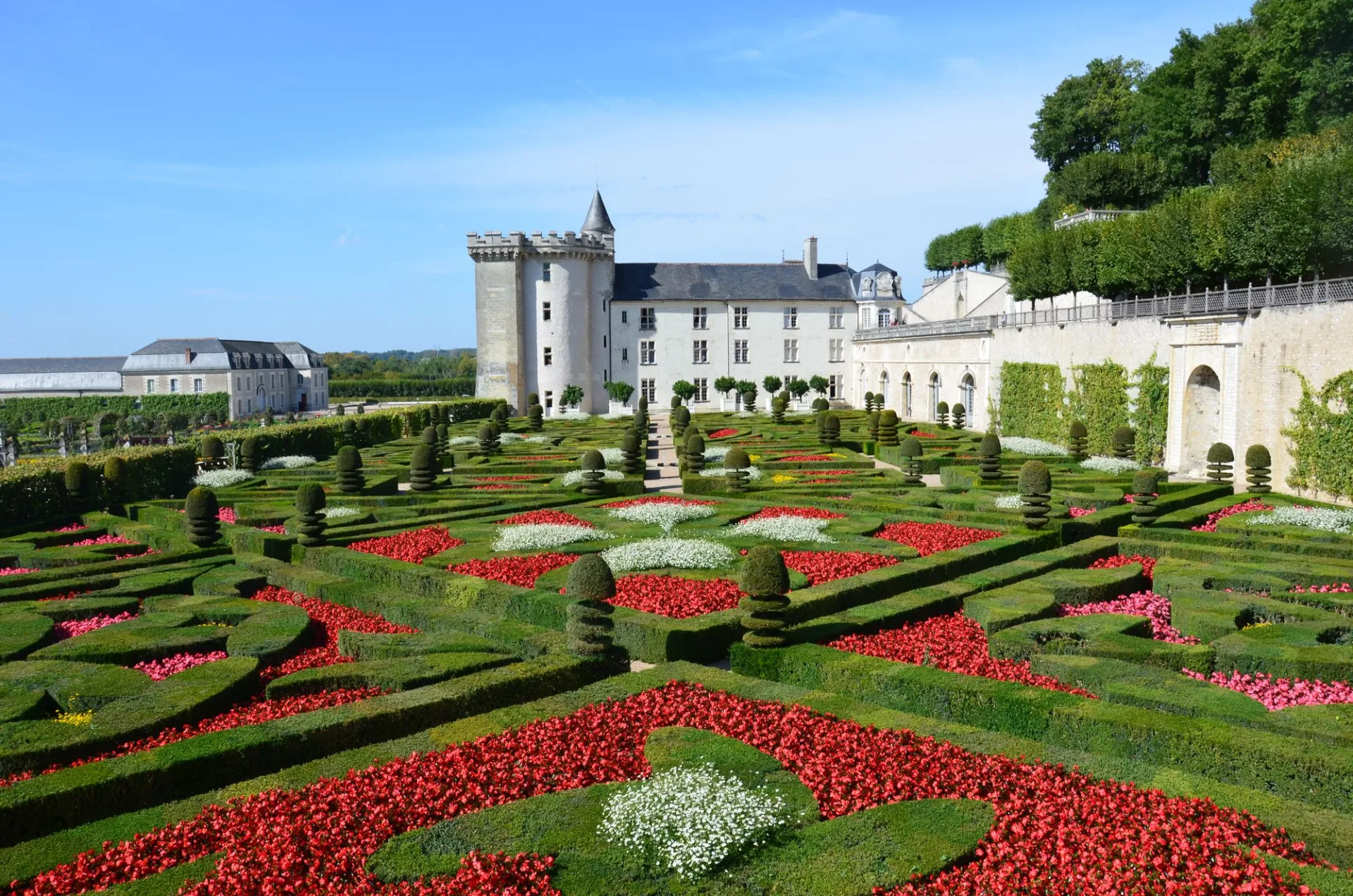 Le château de Villandry a été rénové au XIXème siècle